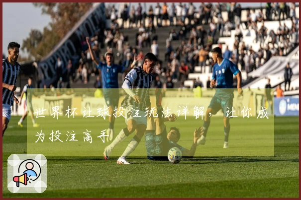世界杯让球投注玩法详解，让你成为投注高手